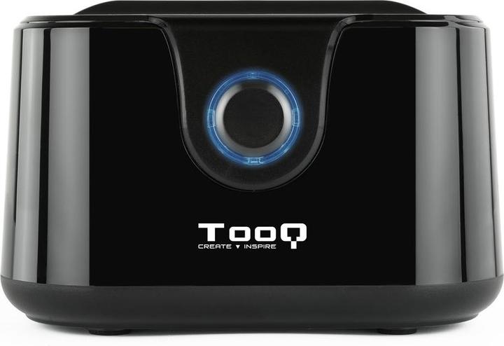 Actual product image Tooq Technology DOCK TQDS-802B 2xSATA 2.5"/3.5" USB 3.0, CLONE OTB NEGRO (2.5", 3.5")