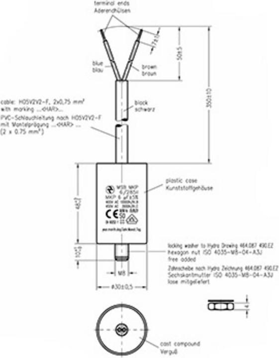 Produktbild MKP-Motorkondensatoren