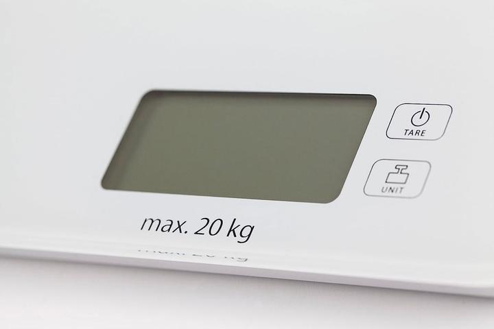 Actual product image Caso Designer kitchen scales LX 20 03294 Maximum weight (capacity) 20 kg, Graduation 5 g, White
