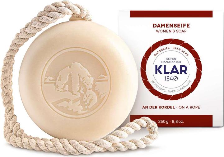 Actual product image Klar Bath soap ladies on the cord