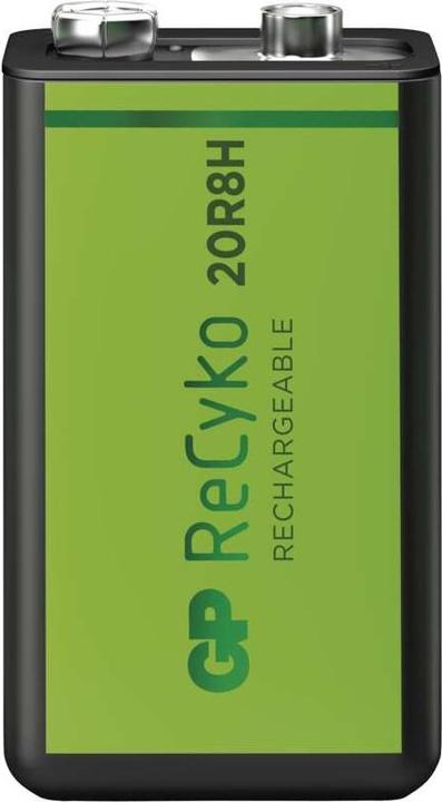Image du produit GP Batteries B2152 Pile domestique Pile rechargeable Nickel-Metal Hydride (NiMH) (1 pcs, 6HR61, 200 mAh)