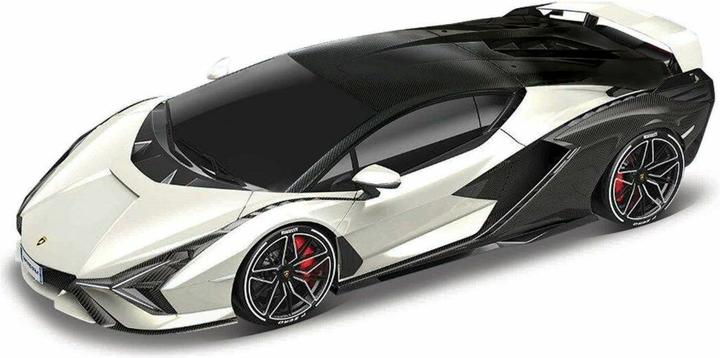 Produktbild Bburago Lamborghini Sian FKP 37 1/18 weiss/schwarz