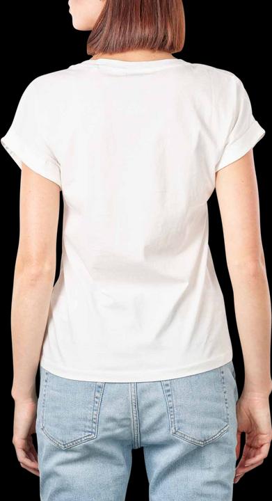 Actual product image Marc O'Polo Deep Round Neck T-Shirt Short Sleeve White (XS)