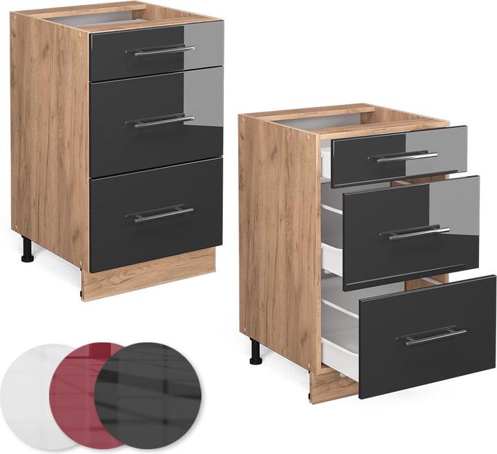 Actual product image Vicco Küchenunterschrank Fame-Line (50 x 51.5 x 81.5 cm)