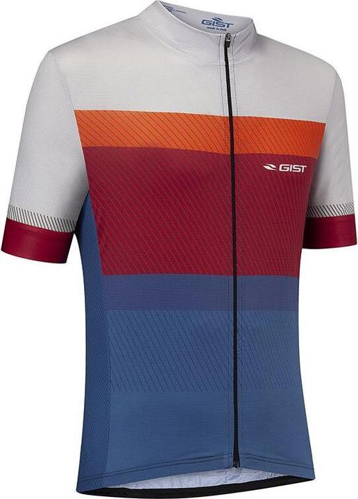 White, Orange, Blue, Red