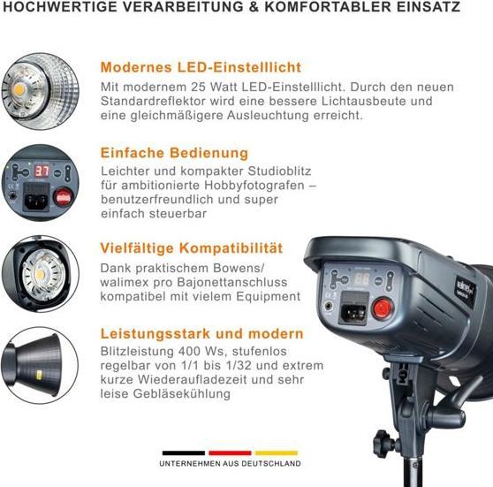 Produktbild Walimex pro Emerger 400 Set Double (400 W, Set)