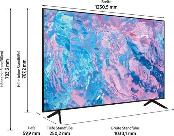 Actual product image Samsung GU55CU7179 (55", LCD, 4K)
