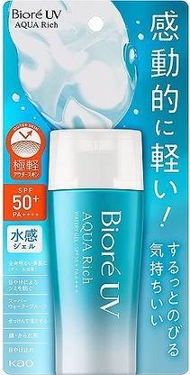 Biore Aqua Rich Watery Gel (Sun gel, SPF 50+, 70 ml)