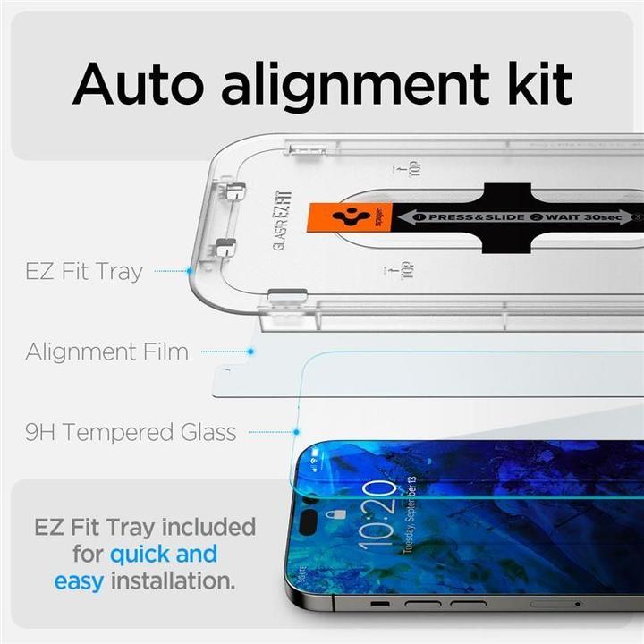 Image du produit Spigen Verre TR iPhone 14 Pro Max 2 pièces (2 pièce(s), Apple iPhone 14 Pro Max)