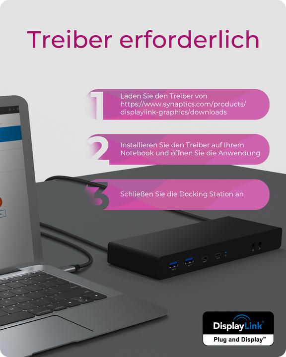 Produktbild Icy Box IB-DK2245AC (USB-C, 13 Ports)