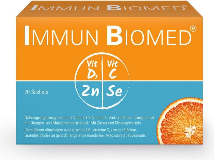 Actual product image Biomed Immune granules 20 bags (20 Piece, Granulate, 137 g)