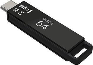 Actual product image PNY USB stick 64GB USB 3.1 Elite-X Type-C (64 GB, USB-C)