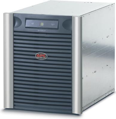 Immagine prodotto APC Symmetra LX 8kVA scalabile a 8kVA N+1 montato in rack 230V o 400V (8000 VA, 5600 W, Doppio convertitore online UPS)