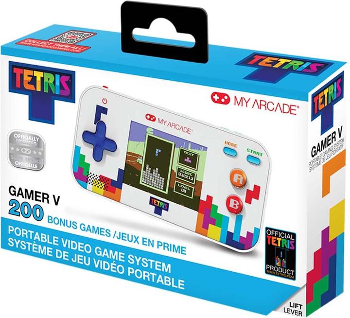 Produktbild MyArcade My Arcade DGUNL-7030 Tetris Gamer V Classic Handheld Portable Video Game System (201 GAMES IN 1)