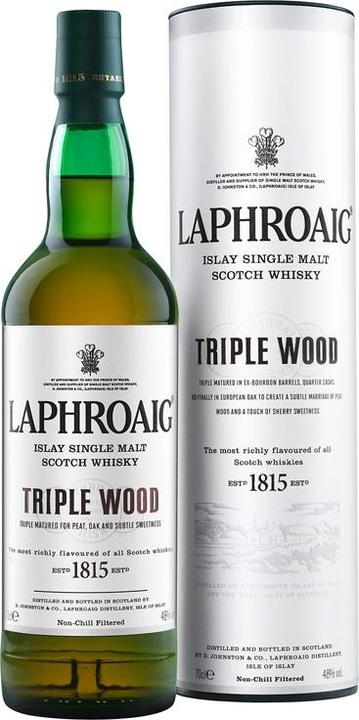 Actual product image Laphroaig triple wood (Single Malt, Scotch whisky, 1 x 70 cl)