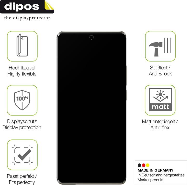 Image du produit Dipos Film de Protection d’écran Full-Cover Anti-reflet (1 pièce(s), Ulefone Armor 17 Pro)