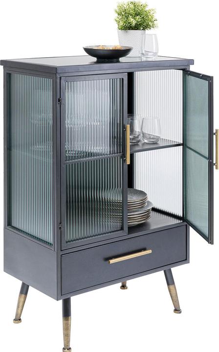 Immagine prodotto Kare Design Comò La Gomera 2 porte 1 cassetto (65 x 38 x 105 cm)