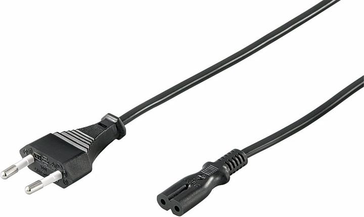 Image du produit Goobay Blister de détail pour câble de connexion Euro 2 pôles (1.50 m)