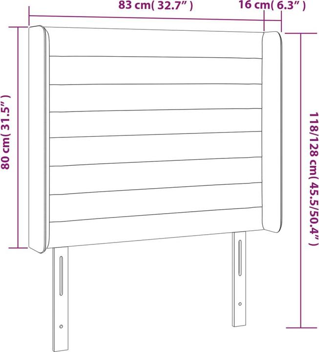 Produktbild VidaXL Kiriakoula (83 x 16 x 88 cm)