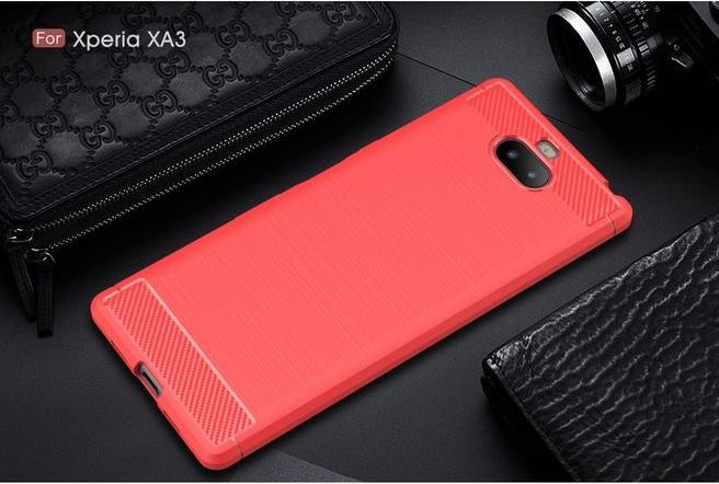 Actual product image MU Style Carbon Fiber TPU Softcase Series (Sony Xperia XA3)