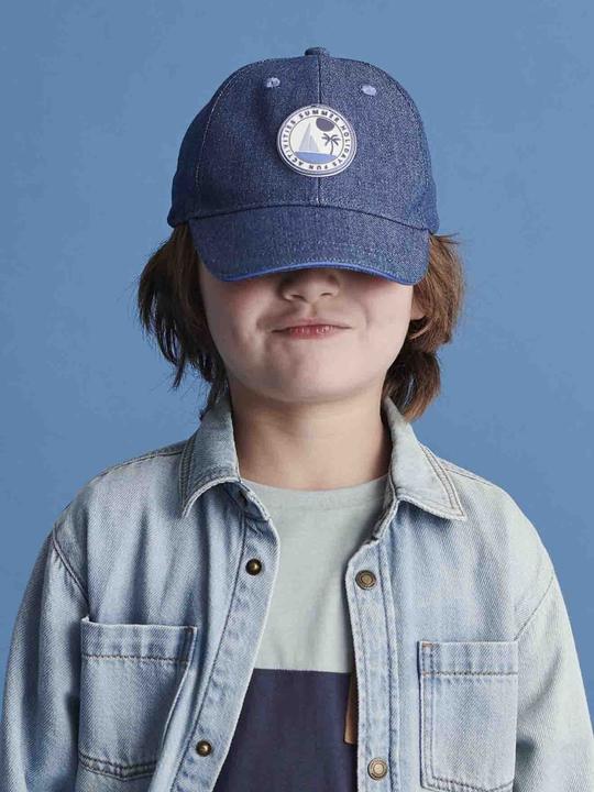Actual product image Vertbaudet Boys' cap with appliqué (152)