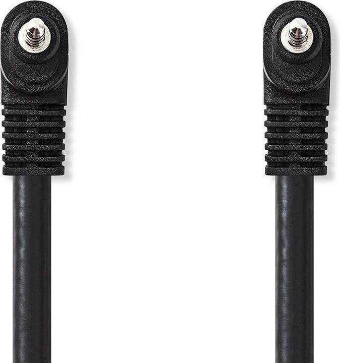 Produktbild Nedis Klinkenstecker 3.5mm 4-polig beidseitig, schwarz, 1.0m (1 m, 3.5mm Klinke (AUX))