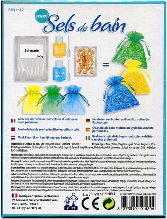 Produktbild Sentosphere Miniset Badesalze (d)