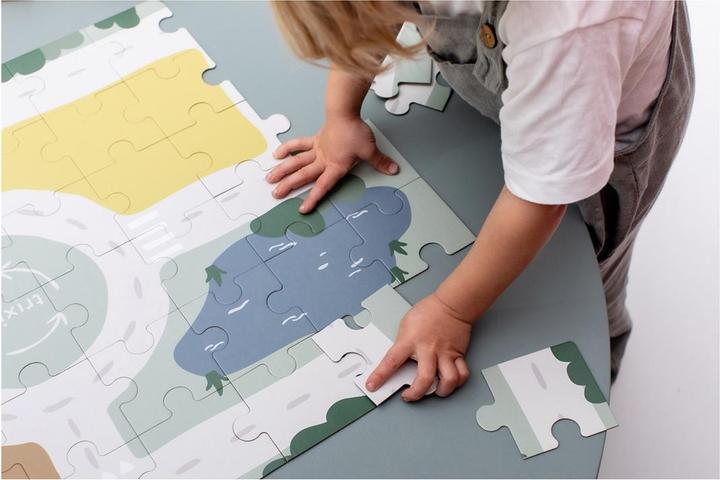 Actual product image Trixie Baby Baby road puzzle with accessories