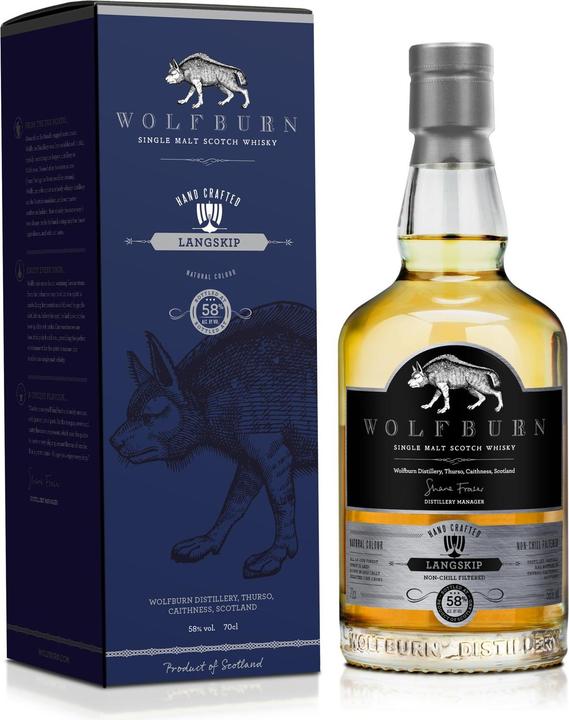 Wolfburn Langskip (Single Malt, Scotch whisky, 1 x 70 cl)