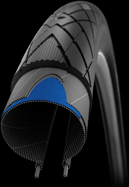 Produktbild Vredestein Dynamic Tour Fahrradreifen, schwarz, 37-622/28x1.5/8x1.3/8 (28 x 1.50, 37-622)