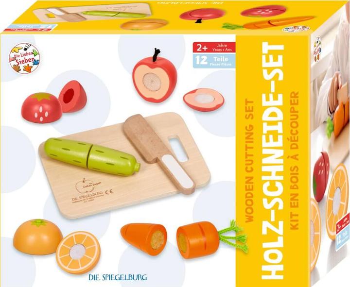 Produktbild Holz Schneide Set Obst & Gemü