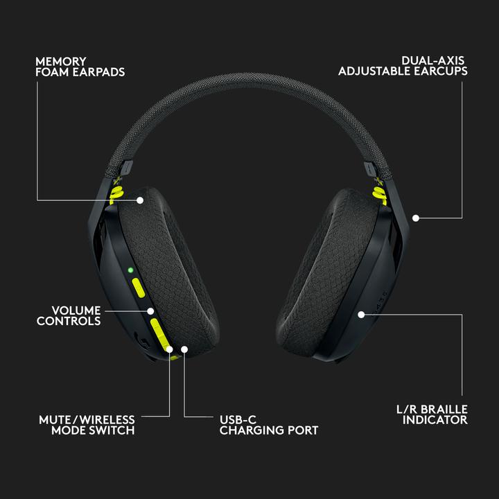 Actual product image Logitech G G435 Lightspeed (Wireless)