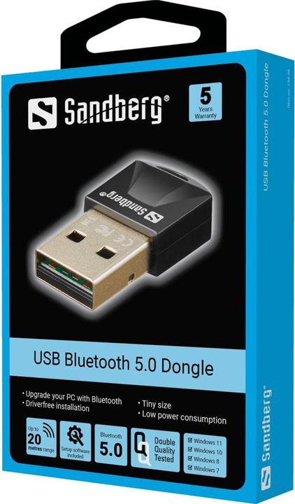 Produktbild Sandberg USB Bluetooth 5.0 Dongle (Empfänger)