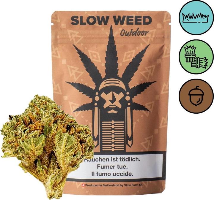 SlowWeed Slow Weed Snow White 10g (10 g, Outdoor)