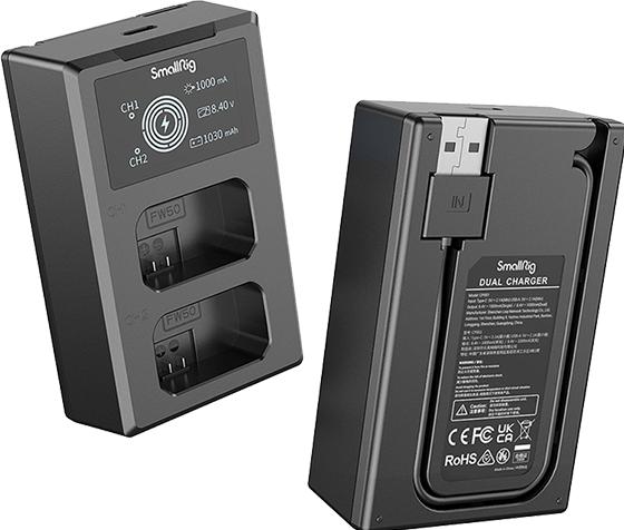 Image du produit SmallRig Kit NP-FW50 3818 (Chargeur de batterie d'appareil photo, Batterie de l'appareil photo)