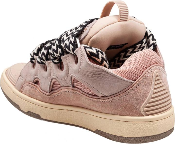 Immagine prodotto Lanvin curb sneakers in white and pink leather (42)