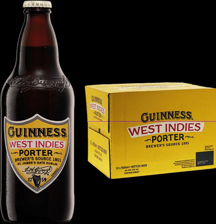 Guinness West Indies Porter (12 x 50 cl)