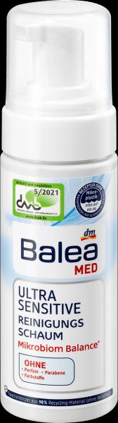 Produktbild dm Balea MED Reinigungsschaum Ultra Sensitive (Schaum, 150 ml)
