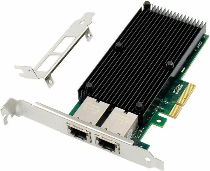 Immagine prodotto MicroConnect Scheda di rete MC-PCIE-X550 Built-in Ethernet 10000 Mbit/s (Mini PCI Express)