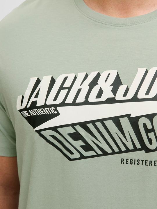 Actual product image Jack & Jones Plus Size 3er-pack Logo T-shirt T-shirt (4XL)