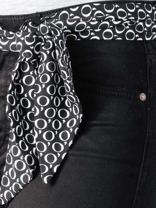 Actual product image Marc O'Polo Lulea Slim Cropped Jeans black (W29/L34)