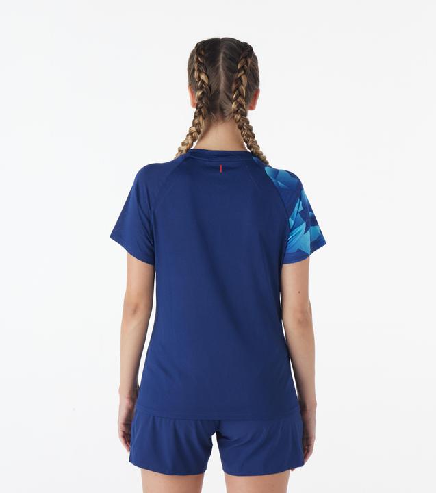 Immagine prodotto Perfly Maglietta Badminton da donna - 560 navy/aqua (L)