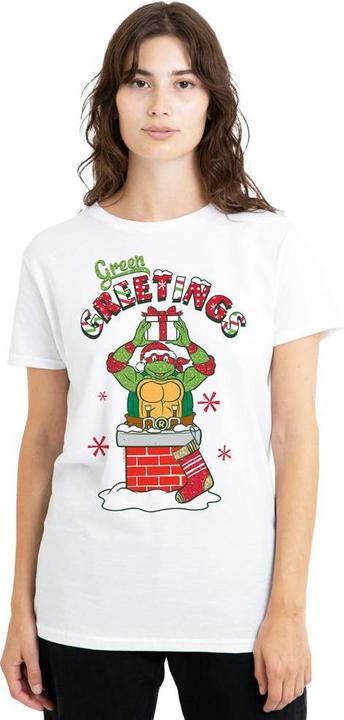 Produktbild Teenage Mutant NT Green Greetings TShirt (S)