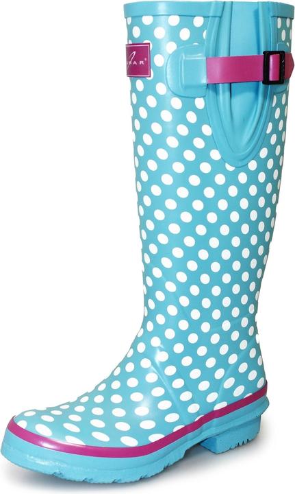 Lunar Gummistiefel Punktemuster