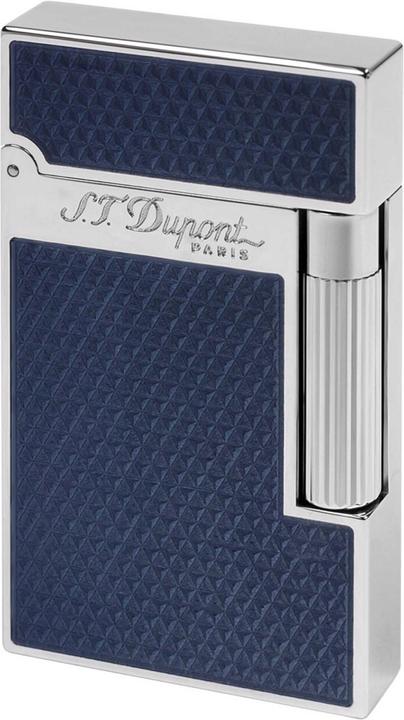 Image du produit S.T. Dupont Ligne 2 Fire Head Guilloche - Blue Lacquer & Palladium (016252)