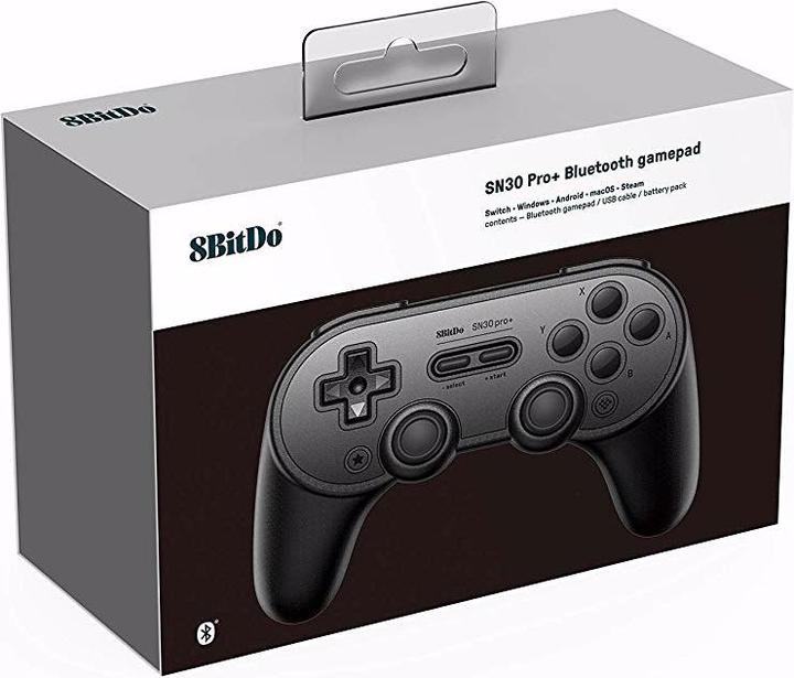 Actual product image 8bitdo SN30 PRO+ G Classic Gamepad (Android, PC, Mac, Switch, Steam Machine)