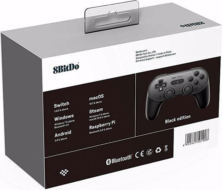 Actual product image 8bitdo SN30 PRO+ G Classic Gamepad (Android, PC, Mac, Switch, Steam Machine)