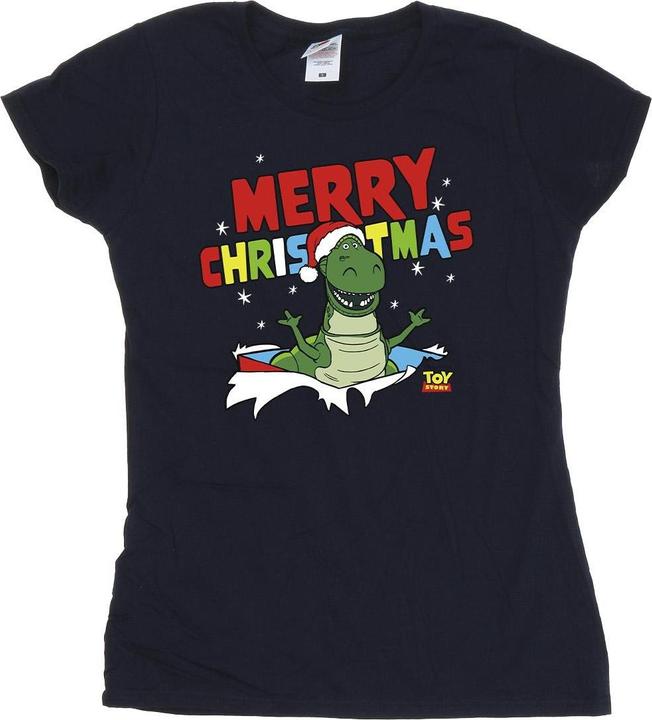 Disney Toy Story Rex Christmas Burst TShirt (L)