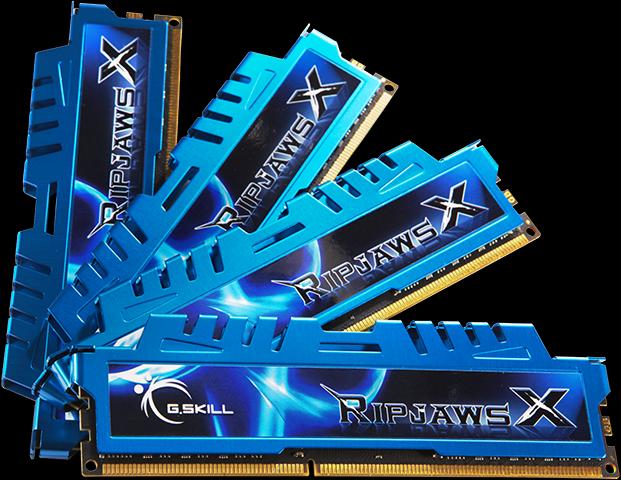 Image du produit G.Skill RipjawsX (4 x 8GB, 1600 MHz, RAM DDR3, DIMM)