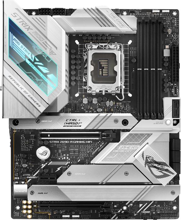 Productafbeelding ASUS ROG STRIX Z690-A GAMING WIFI (LGA 1700, Intel Z690H, ATX)